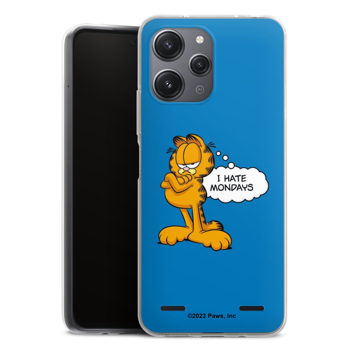 Garfield Je déteste les lundis Bleu