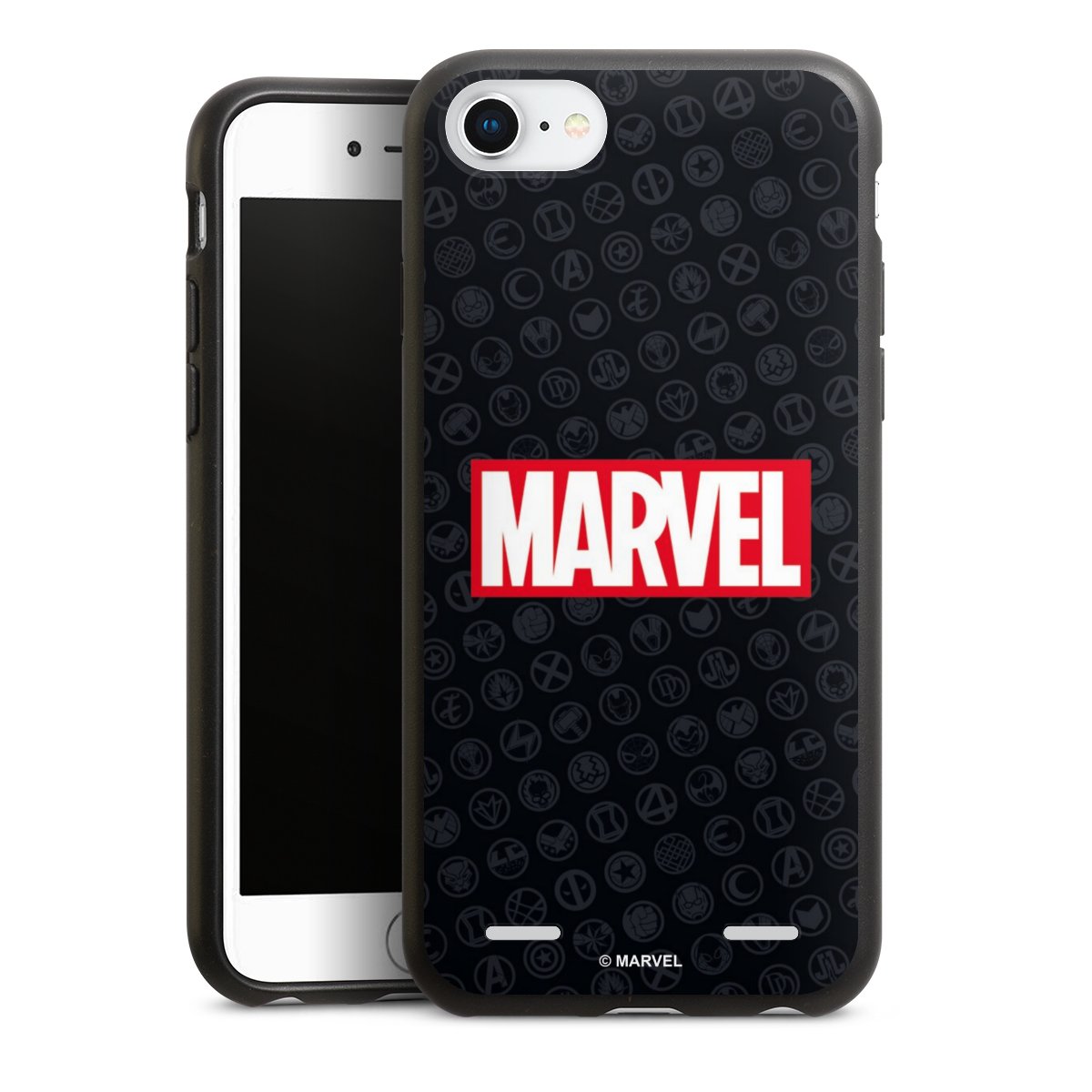 Marvel Logo Zwart Rood