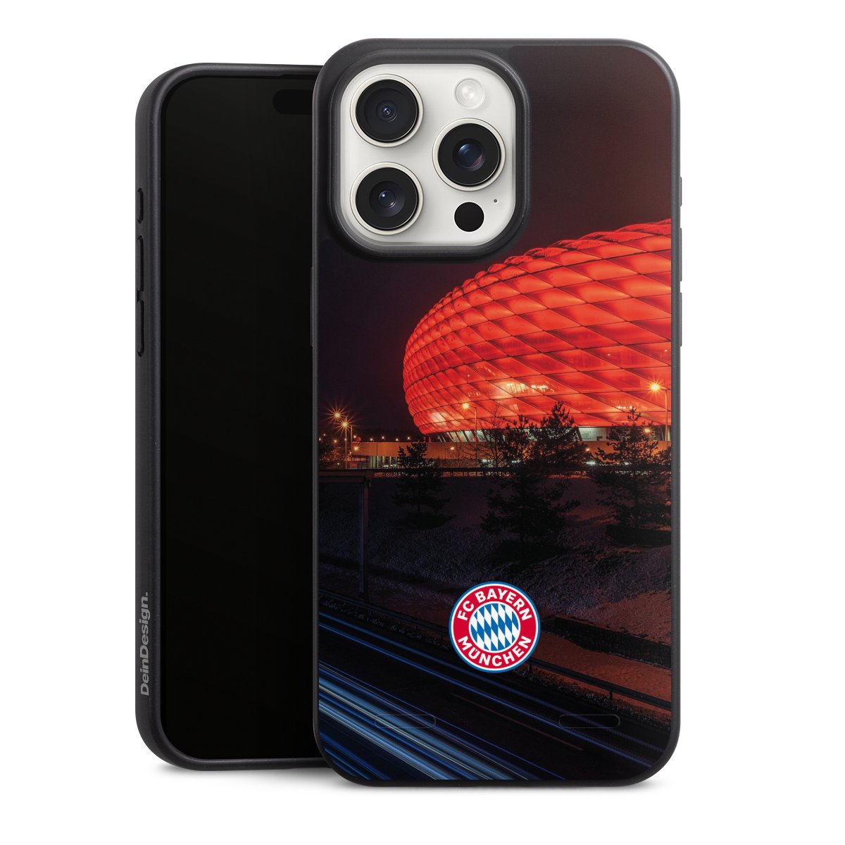 Allianz Arena bei Nacht FCB