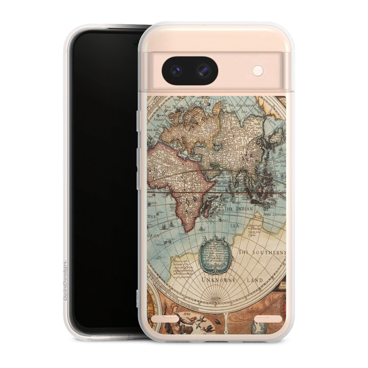 Mappa del mondo vintage