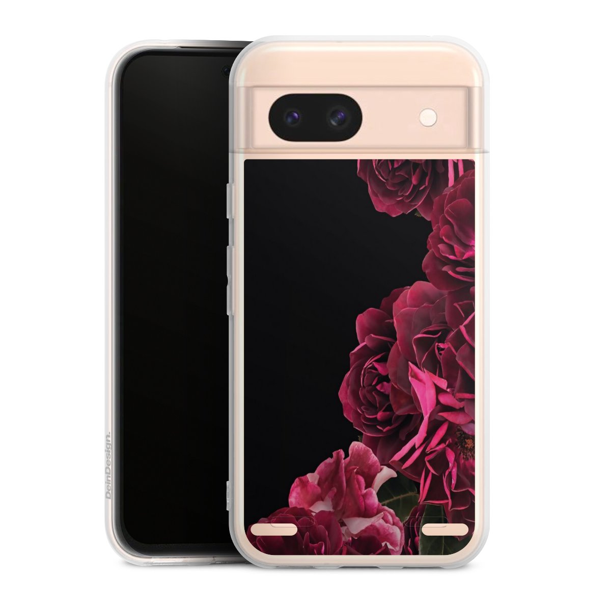 Rose vintage su nero