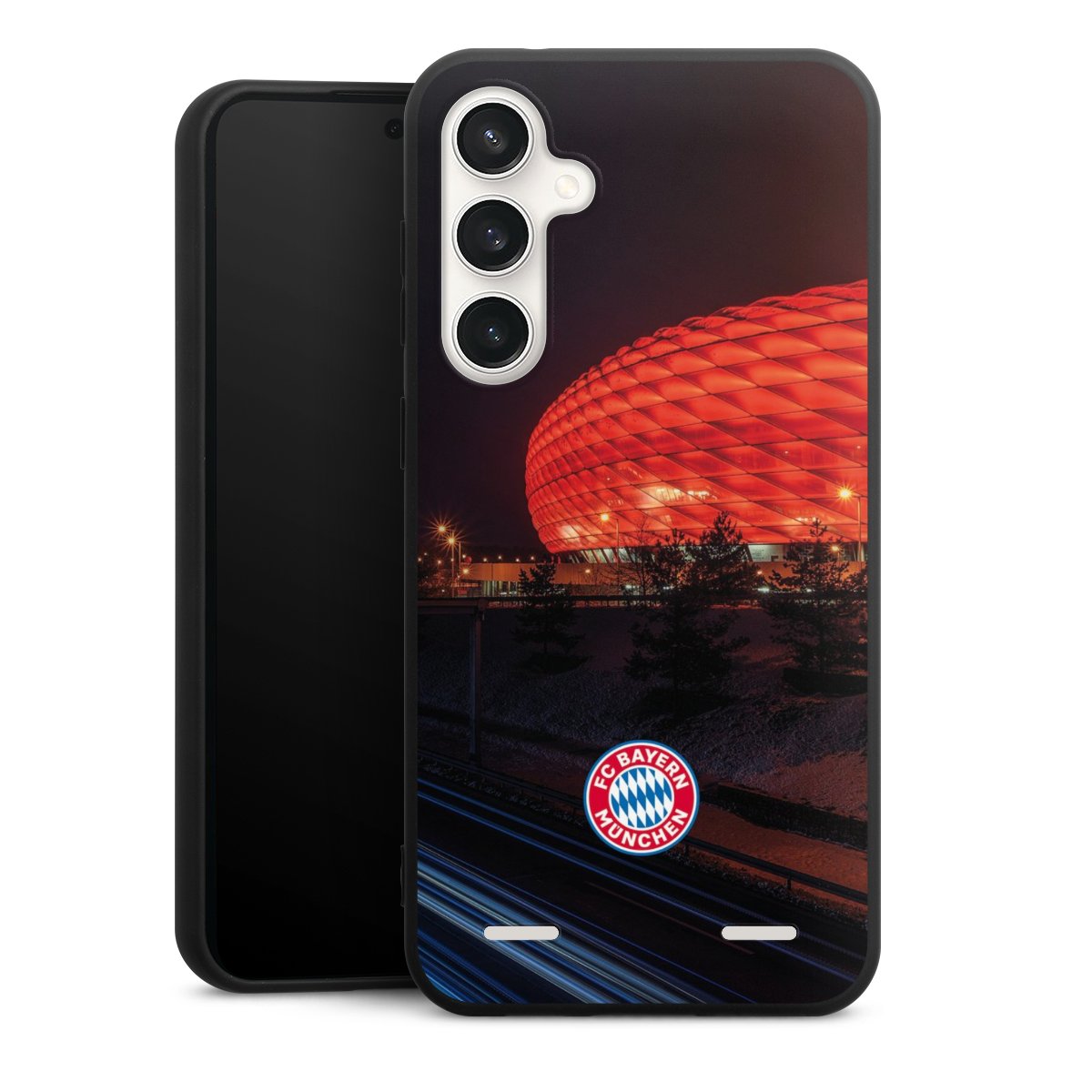 Allianz Arena bei Nacht FCB