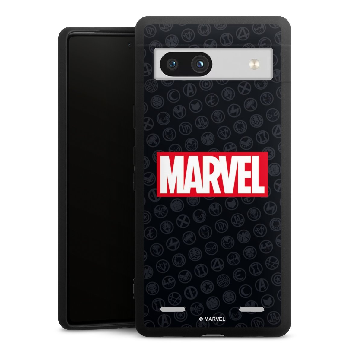 Marvel Logo Black Red 