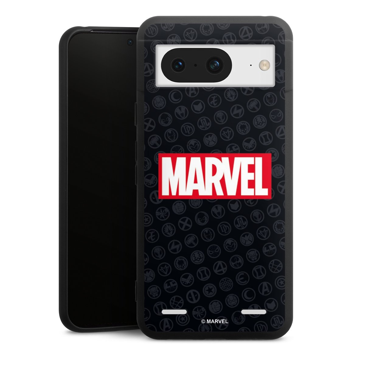 Marvel Logo Black Red 