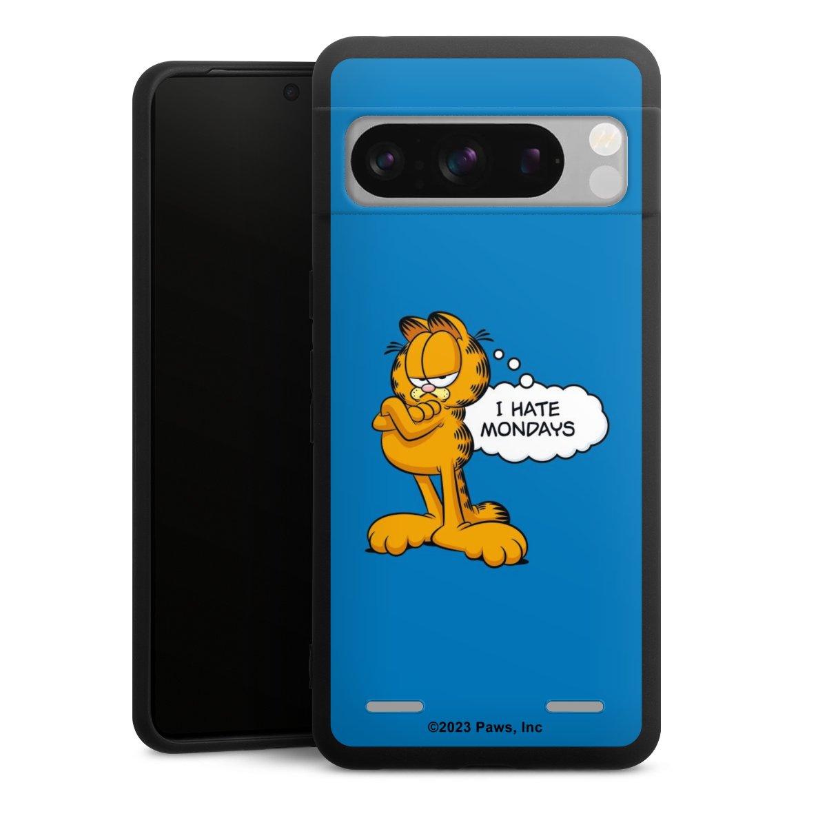 Garfield Ik haat maandagen blauw