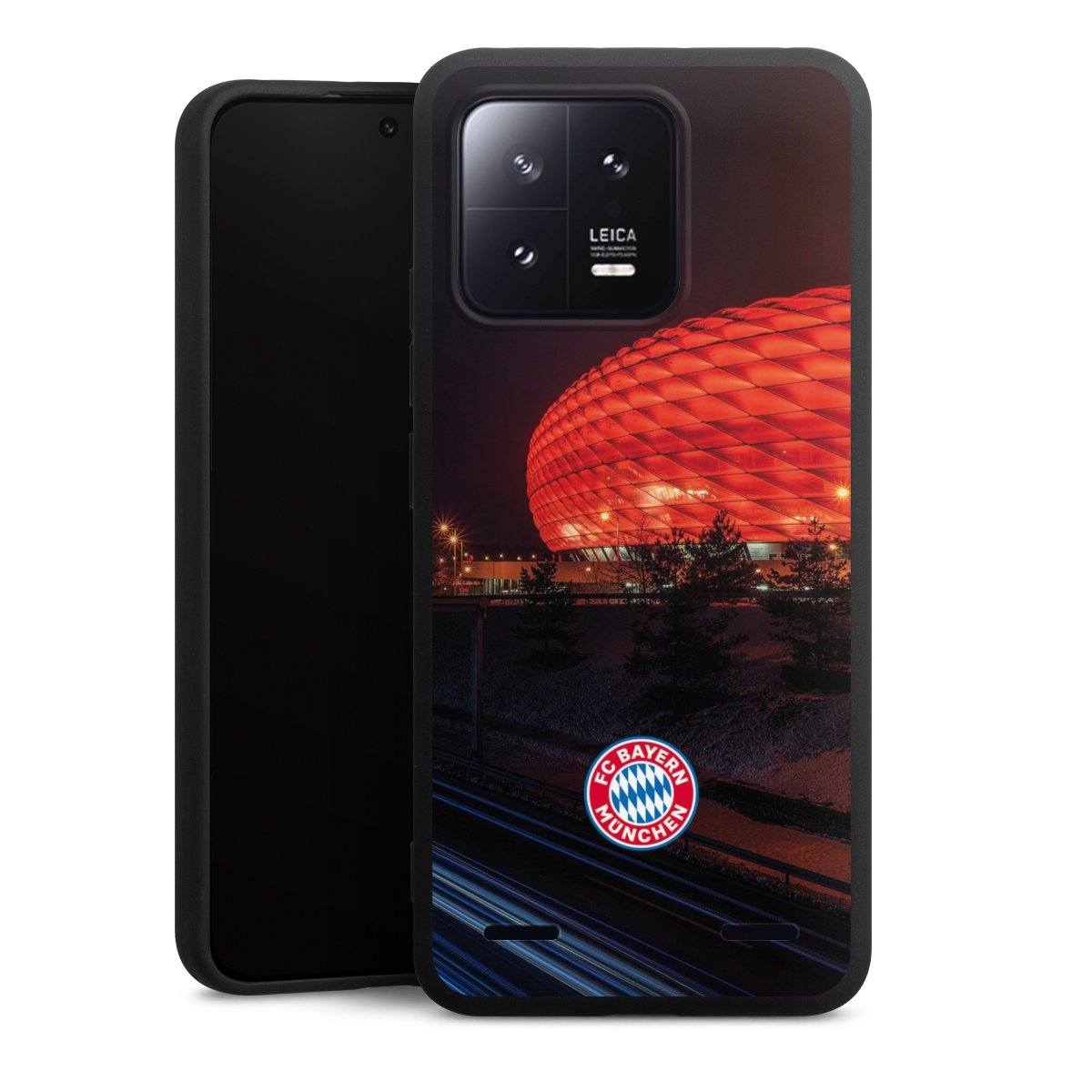 Allianz Arena bei Nacht FCB