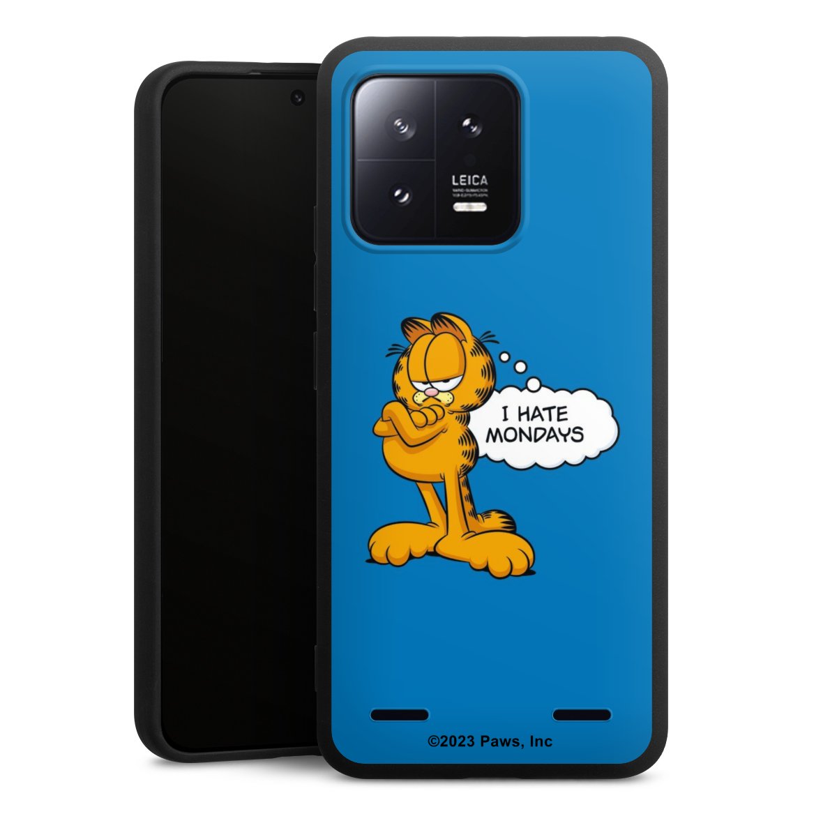 Garfield Ik haat maandagen blauw