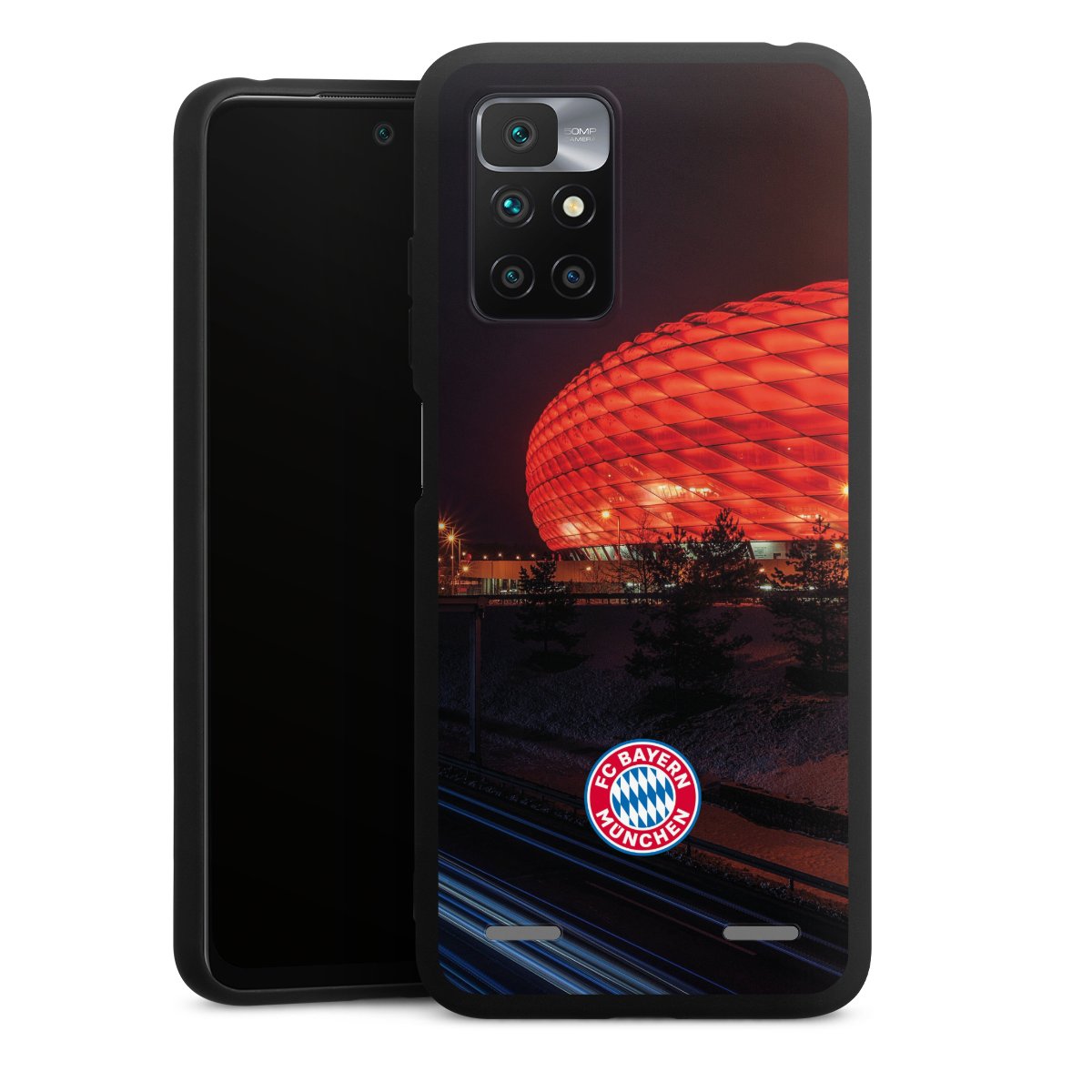 Allianz Arena bei Nacht FCB