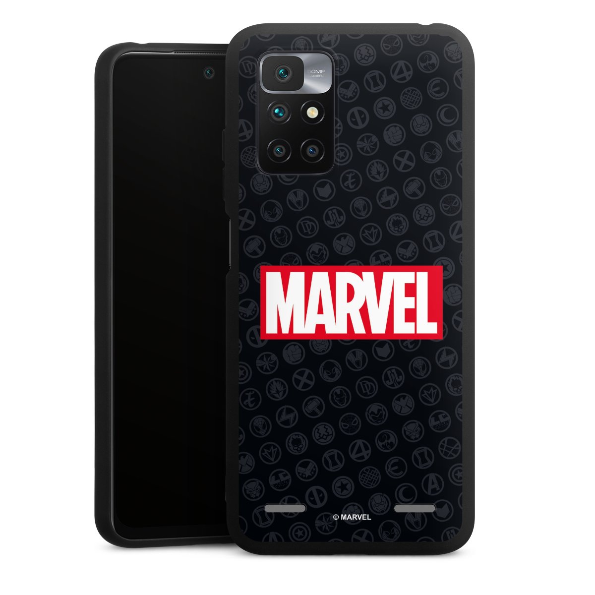 Marvel Logo Black Red 