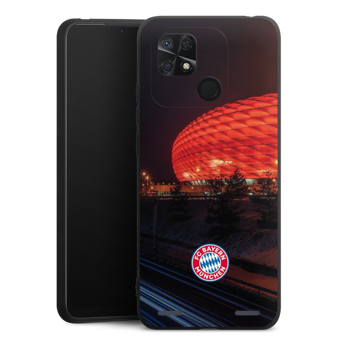 Allianz Arena bei Nacht FCB