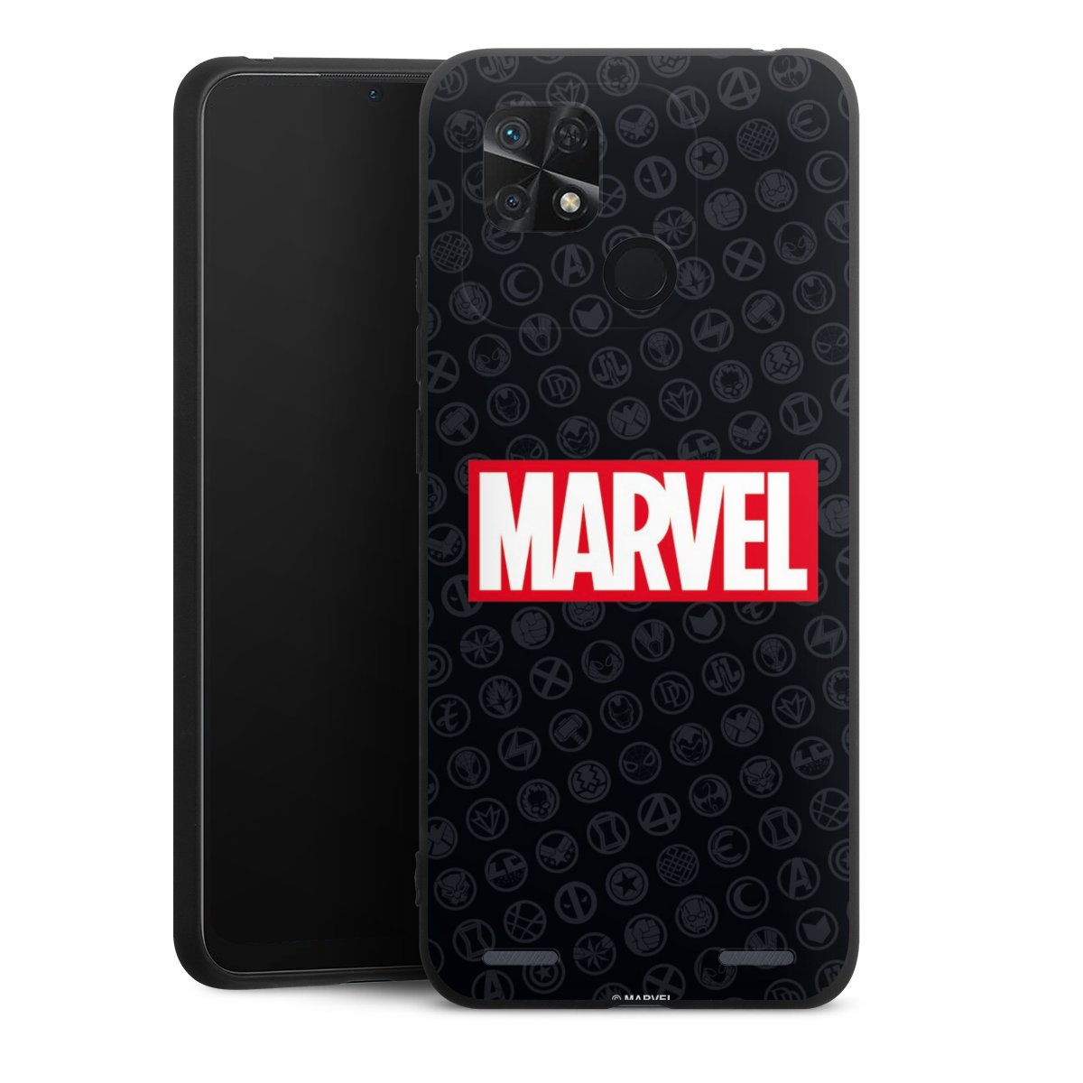 Marvel Logo Black Red 