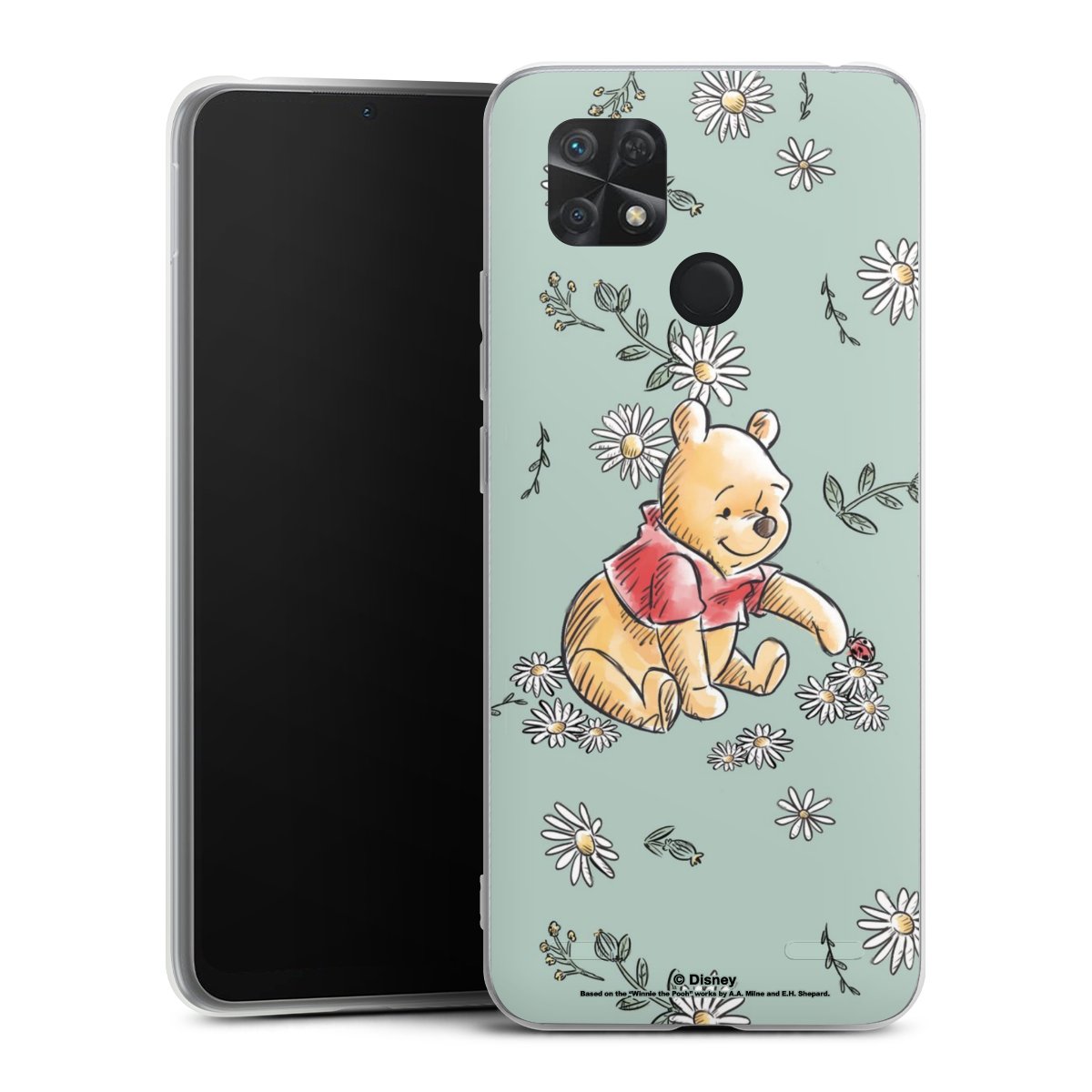 Winnie Puuh Gänseblümchen und Käfer Liebe