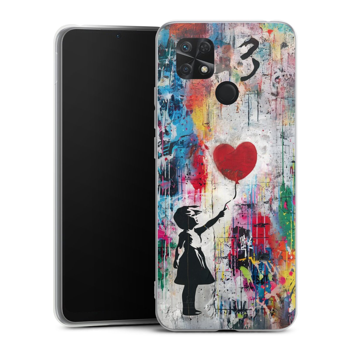 Balloon Girl Colorful