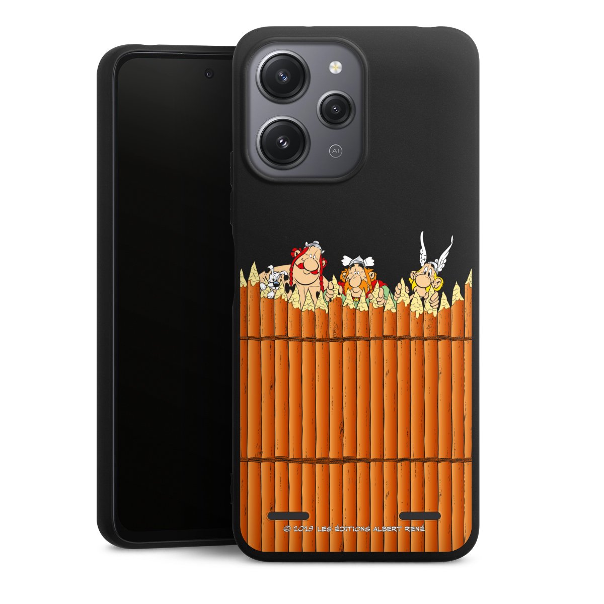 Gaulois Derrière Palissade Transparent