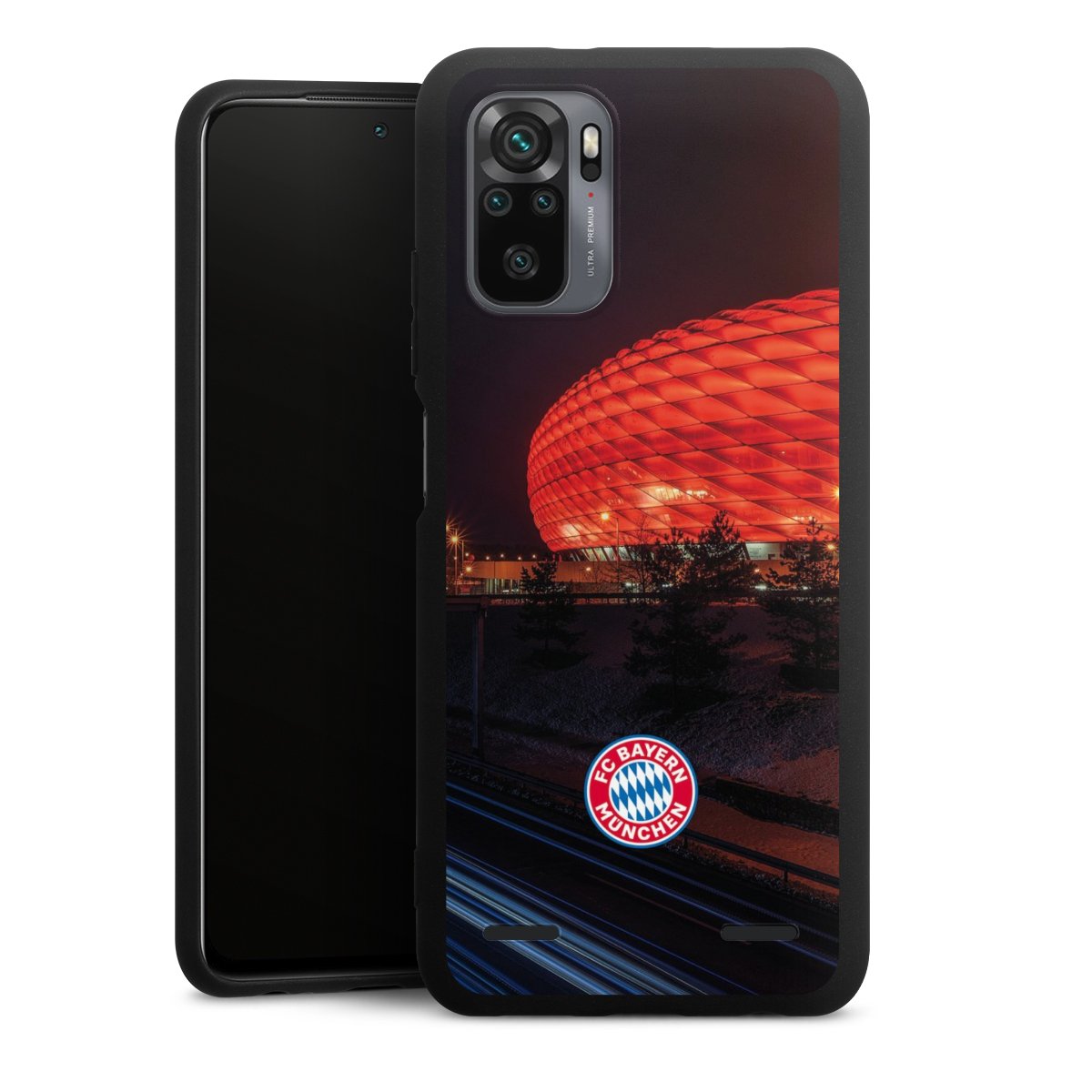 Allianz Arena bei Nacht FCB