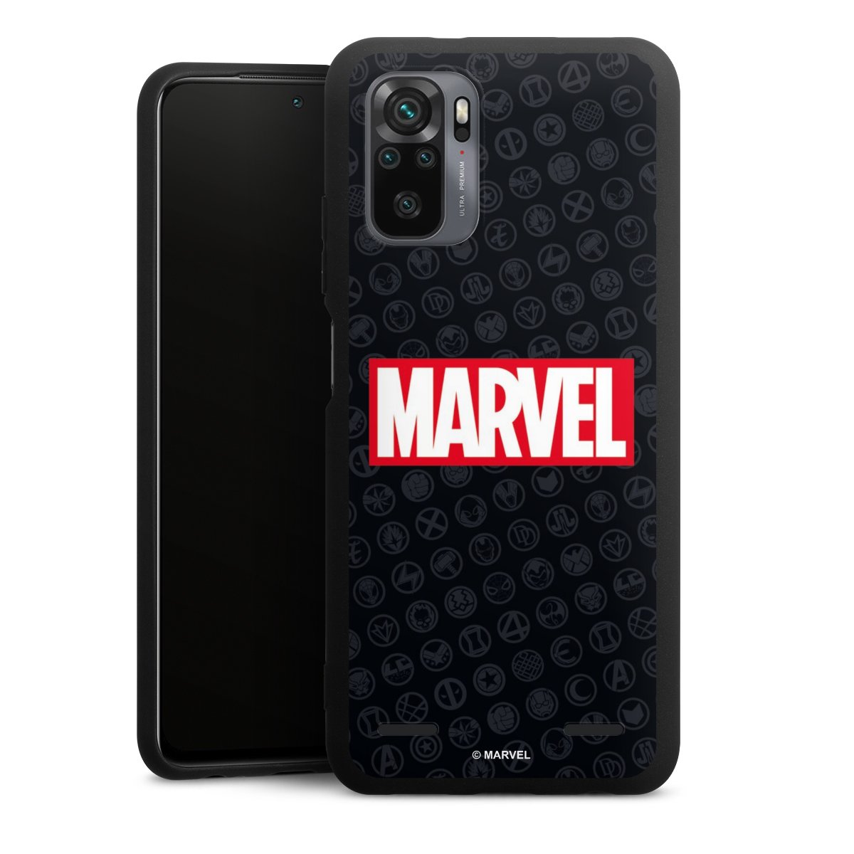 Marvel Logo Black Red 