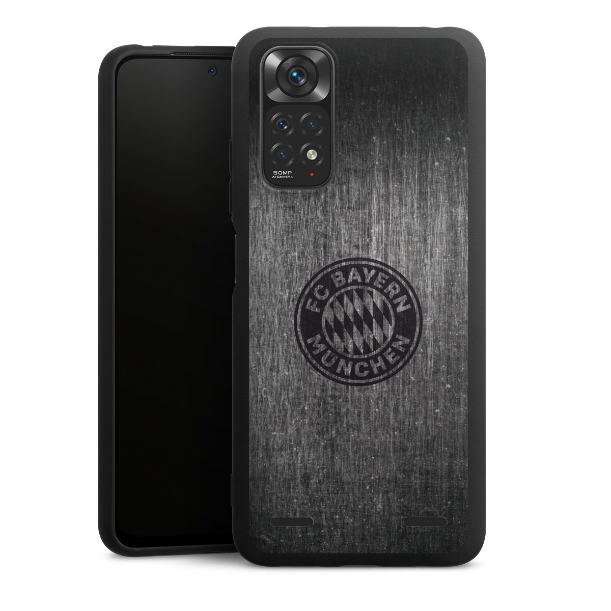 Metalllook FCB Logo einfarbig