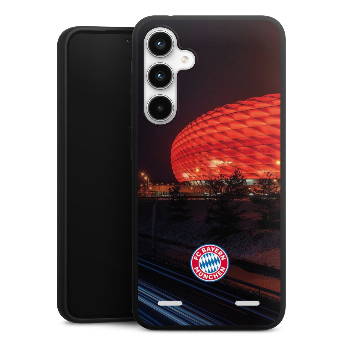 Allianz Arena bei Nacht FCB