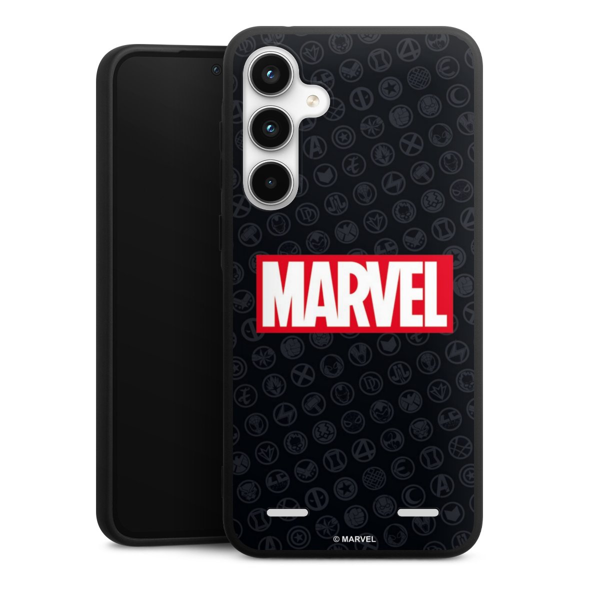 Marvel Logo Zwart Rood