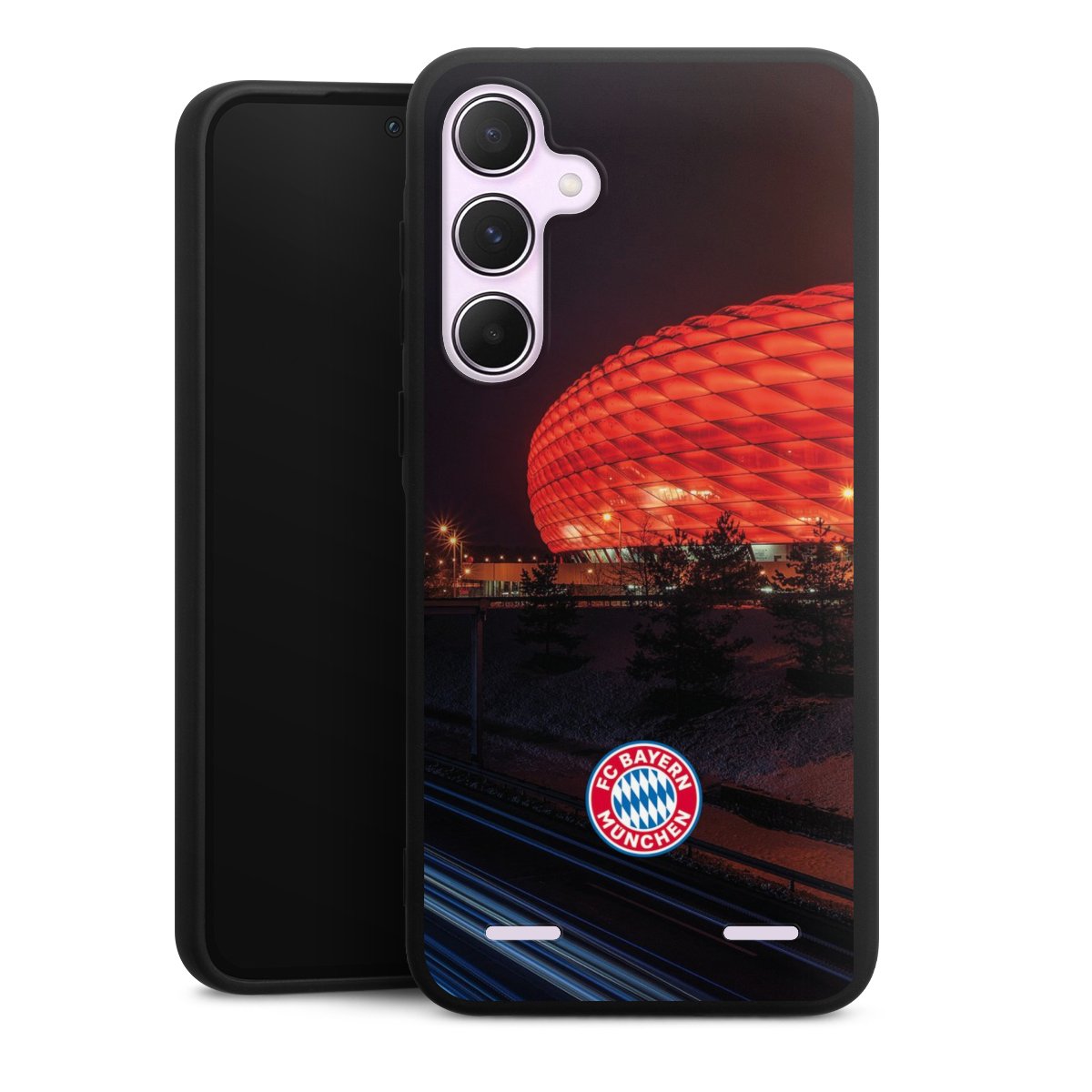 Allianz Arena bei Nacht FCB