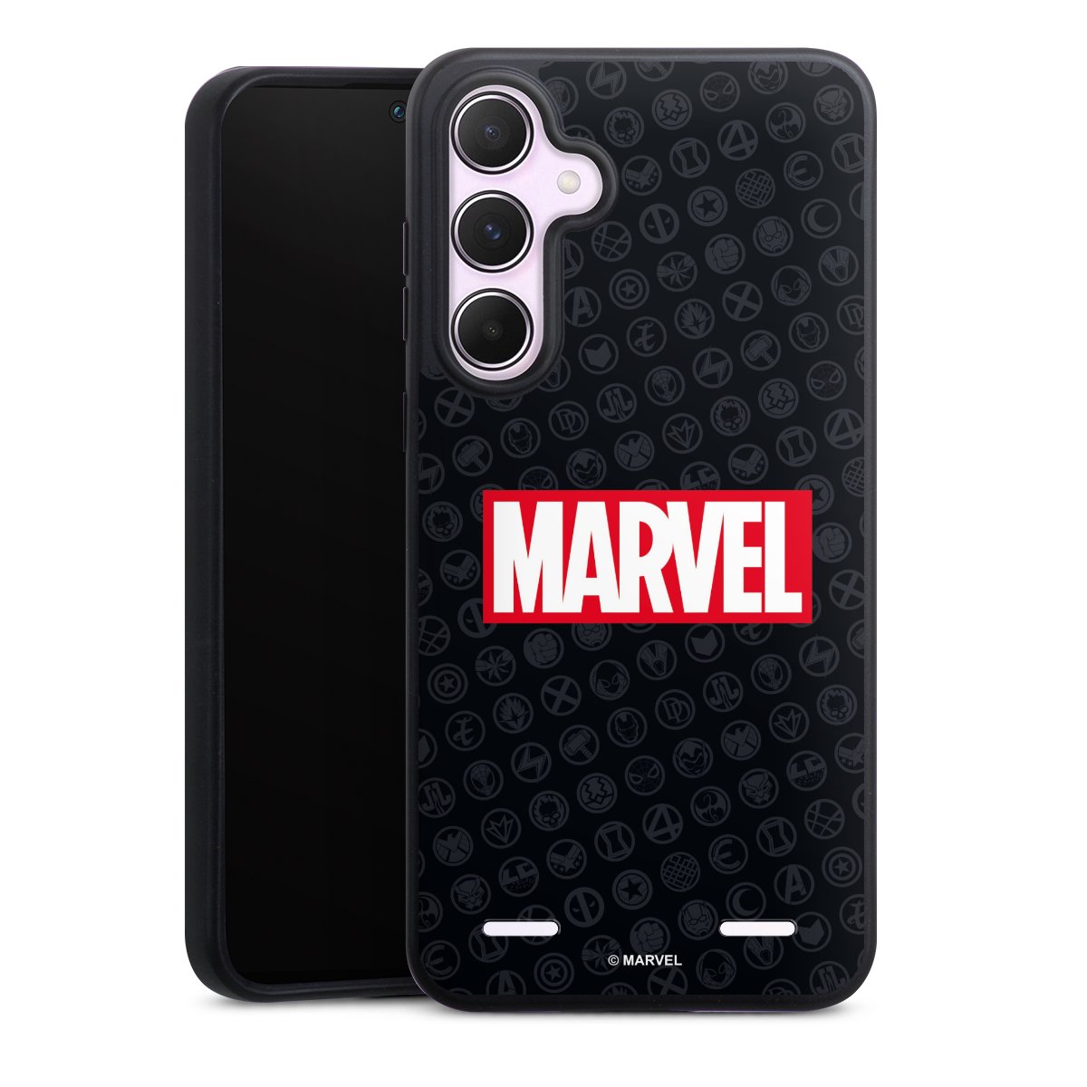 Marvel Logo Zwart Rood