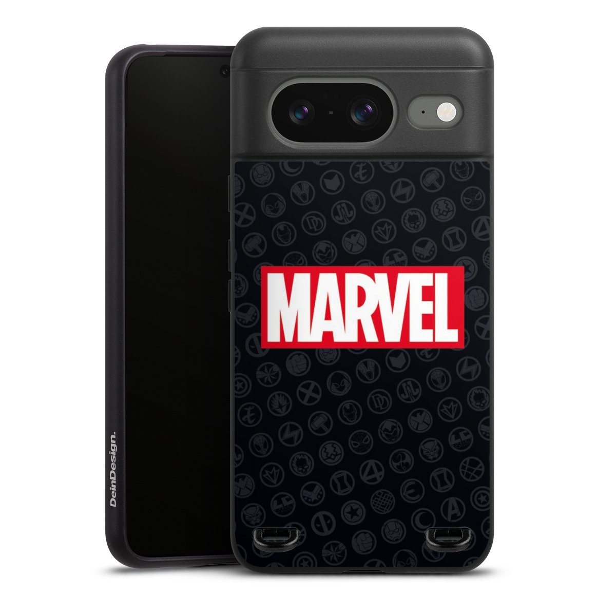 Marvel Logo Zwart Rood