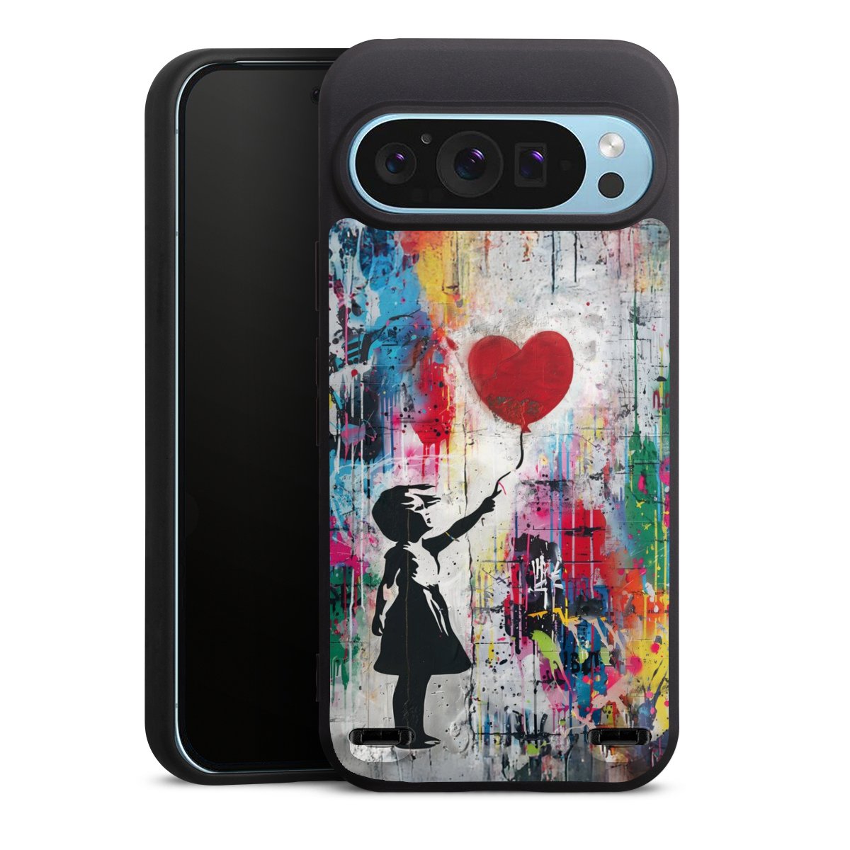 Balloon Girl Colorful