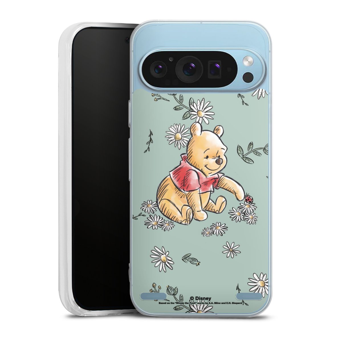 Winnie Puuh Gänseblümchen und Käfer Liebe
