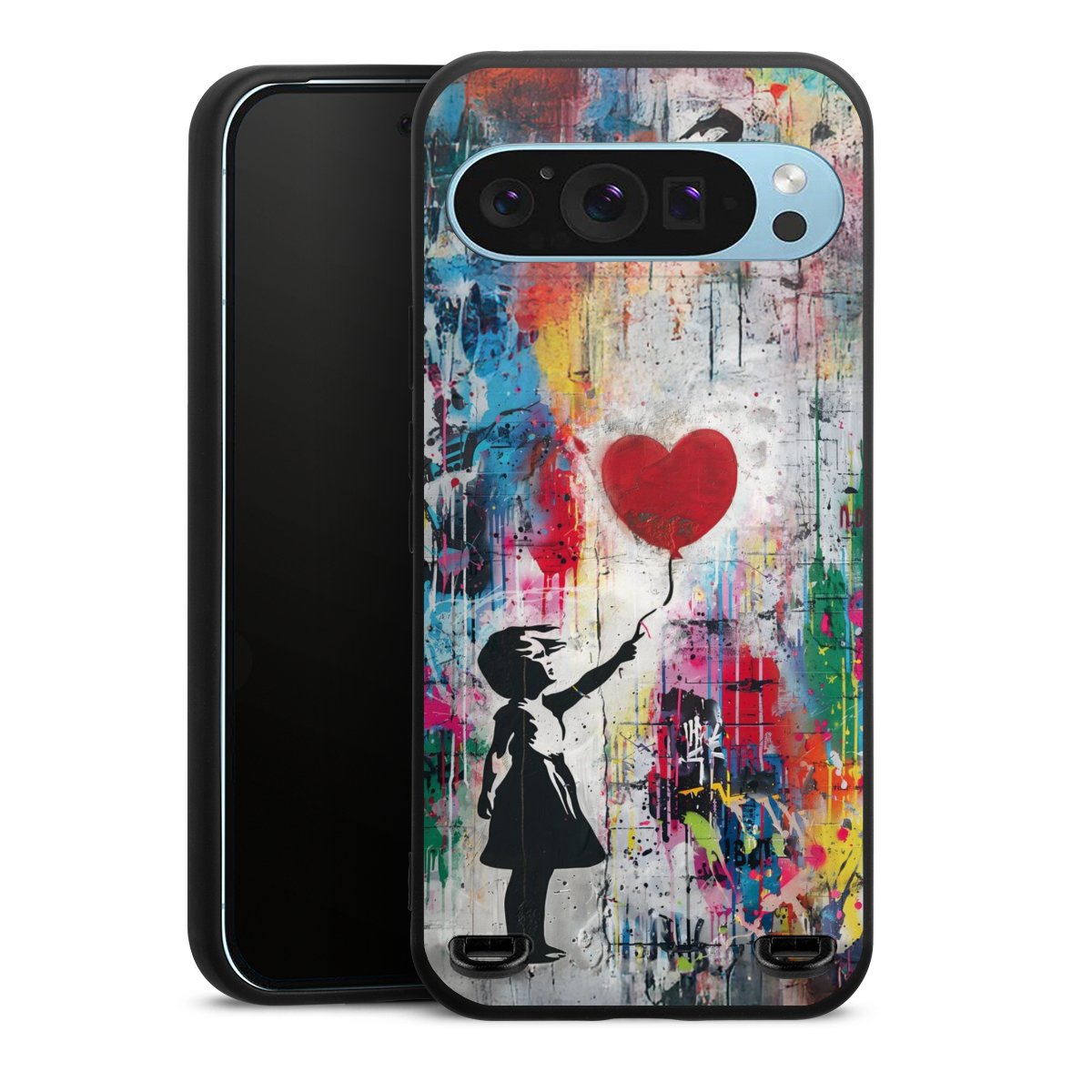 Balloon Girl Colorful