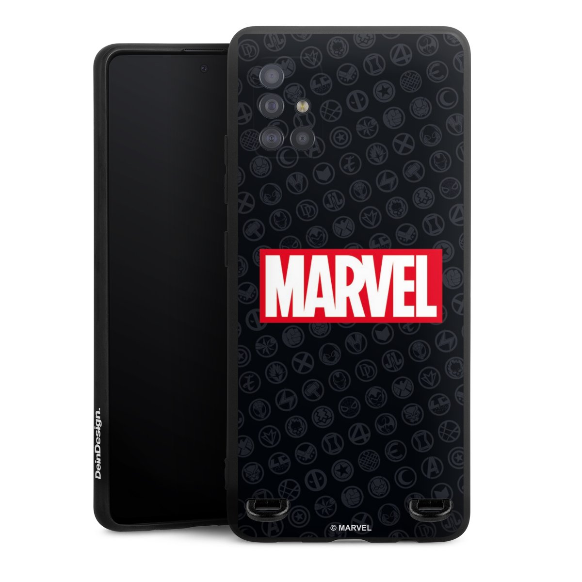 Marvel Logo Black Red 