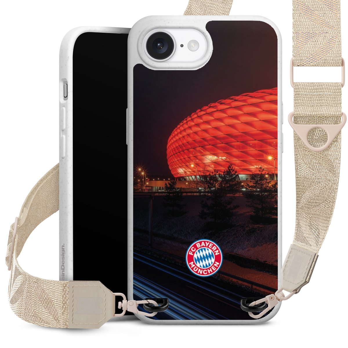 Allianz Arena bei Nacht FCB
