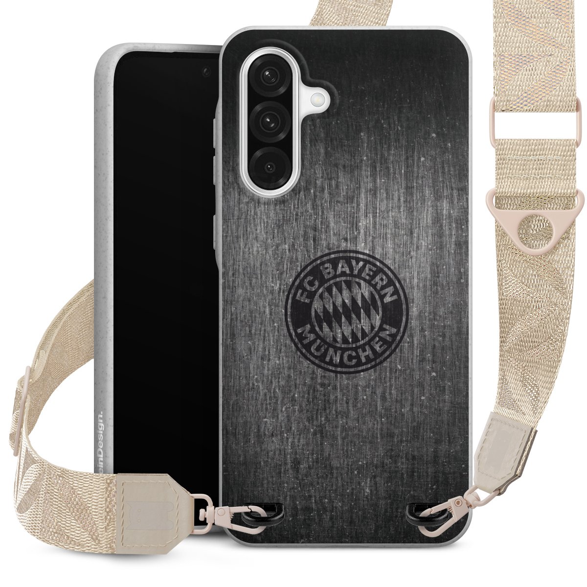 Metalllook FCB Logo einfarbig