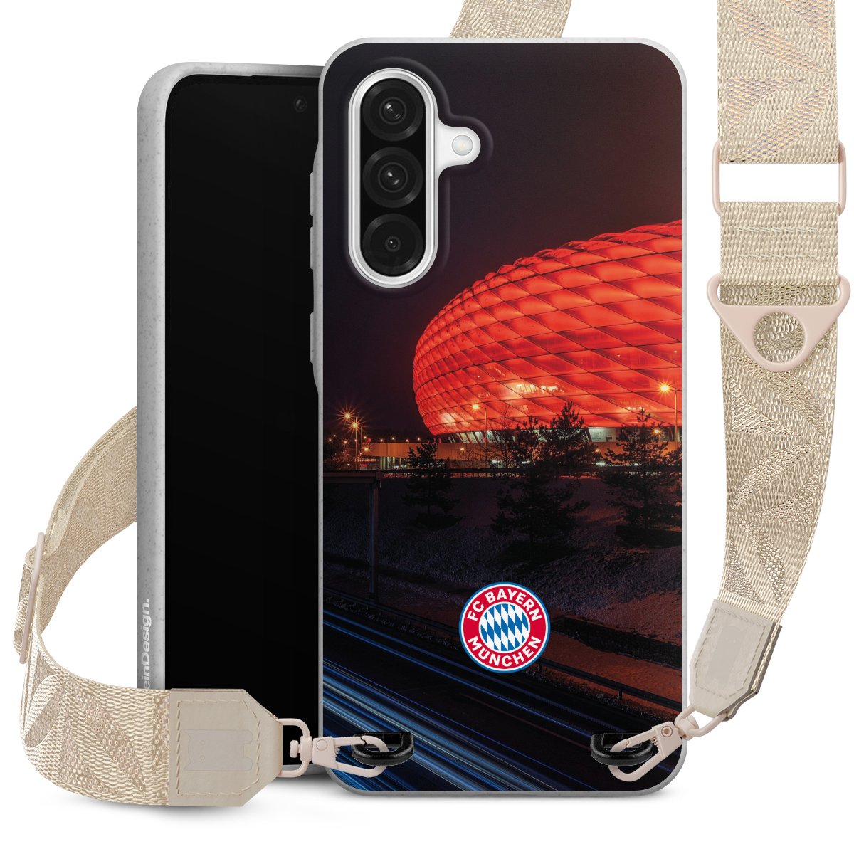 Allianz Arena bei Nacht FCB