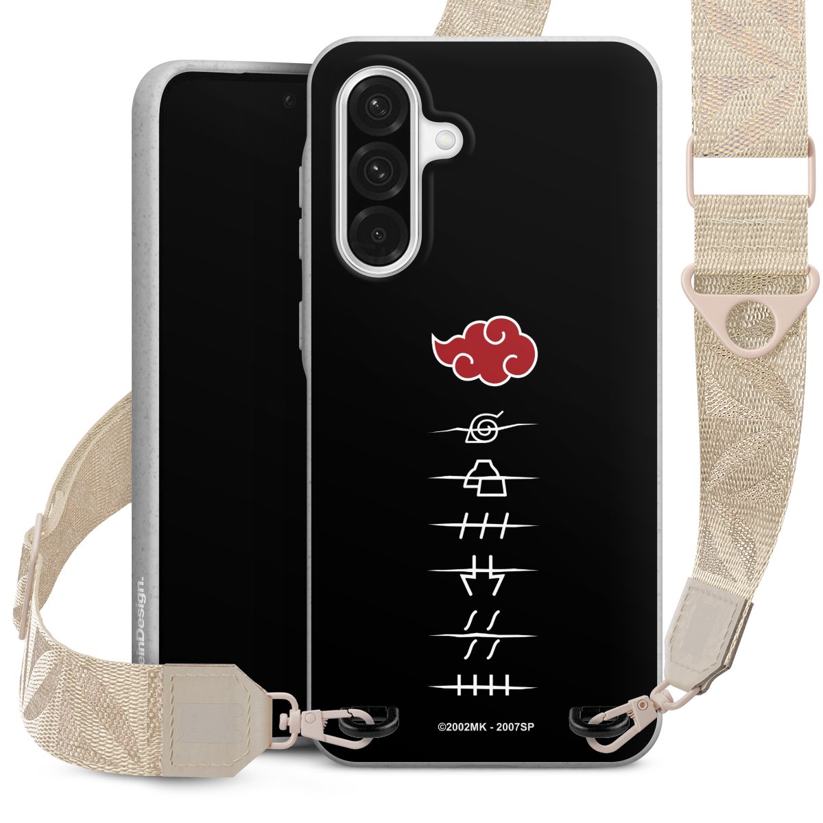 Symboles des membres de l'Akatsuki noirs