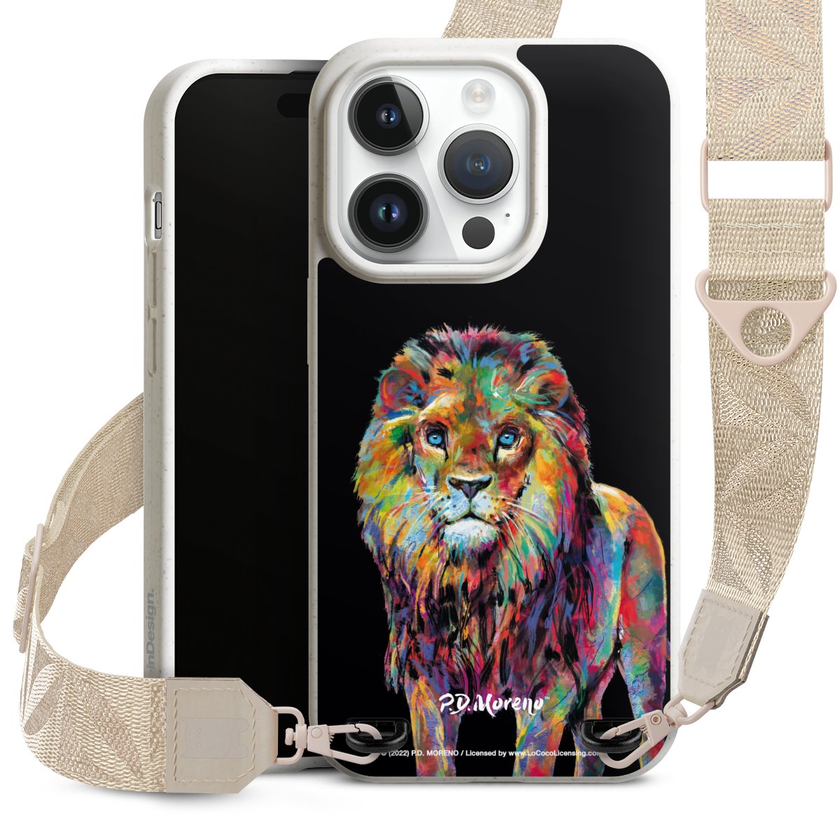 Leone colorato da P.D. Moreno