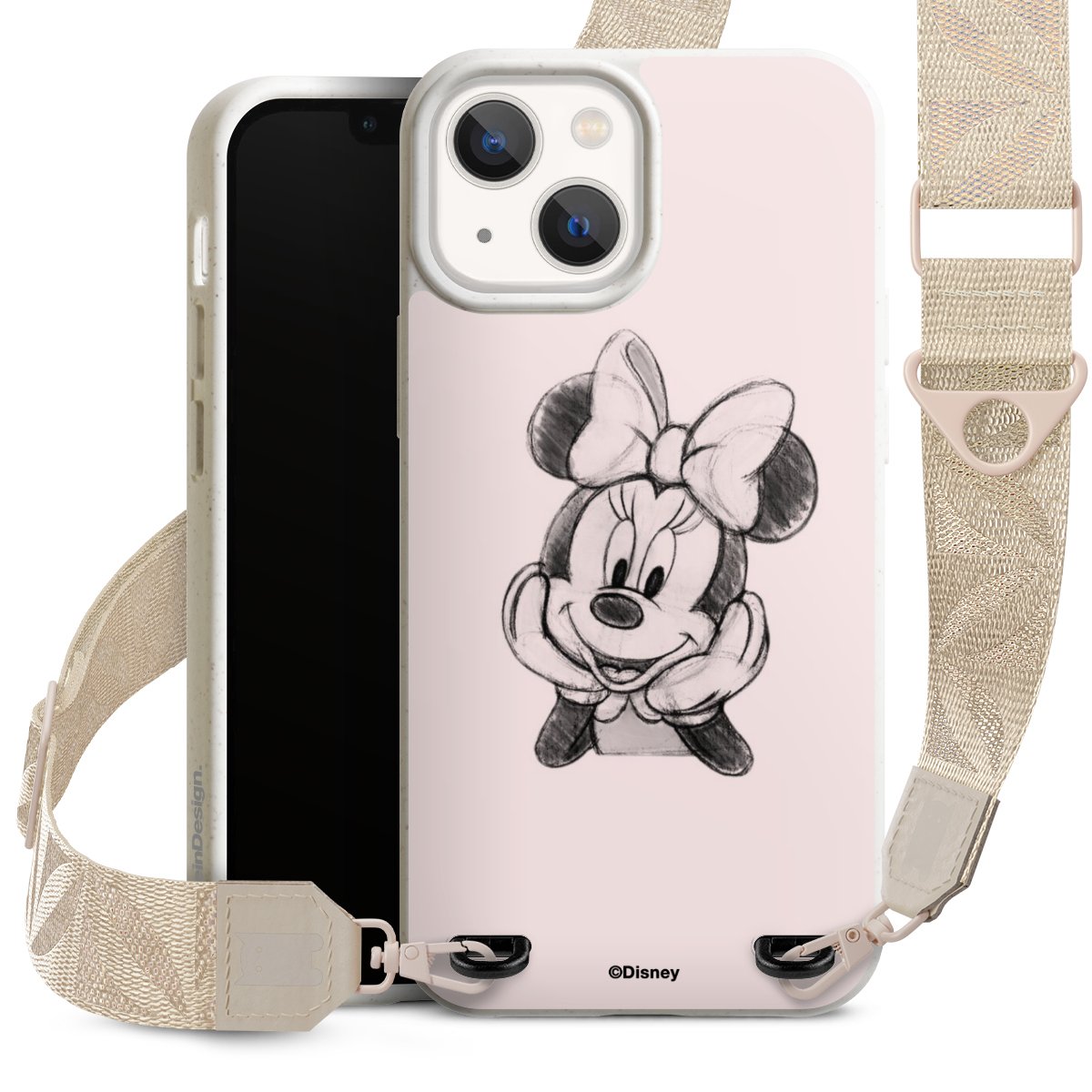 Minnie Posieren Sitzen