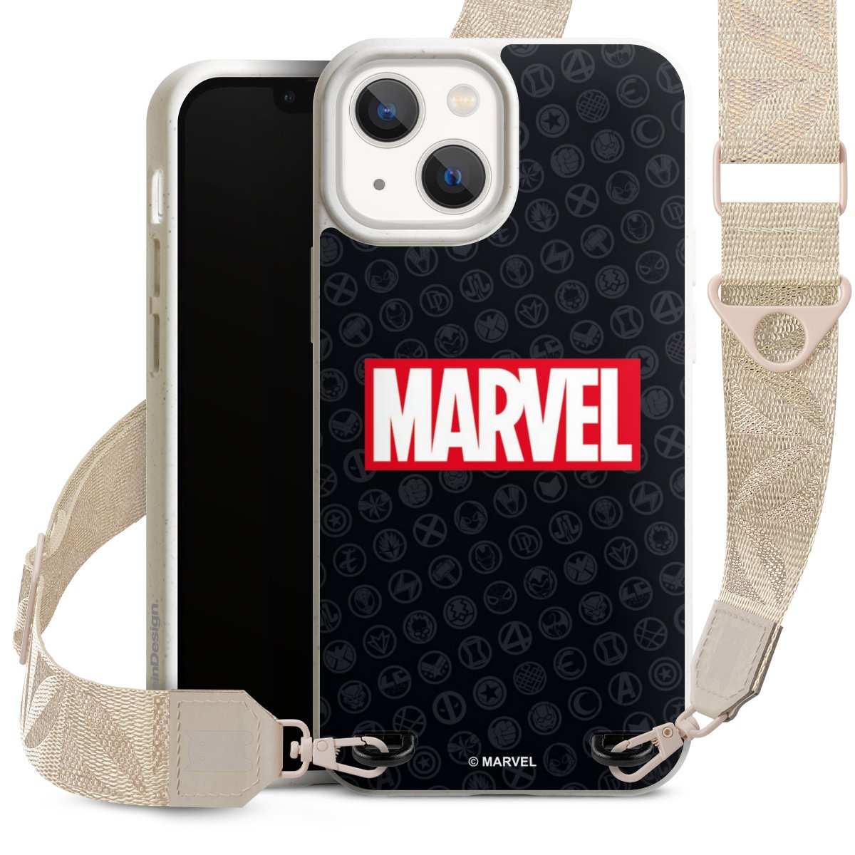 Marvel Logo Noir Rouge