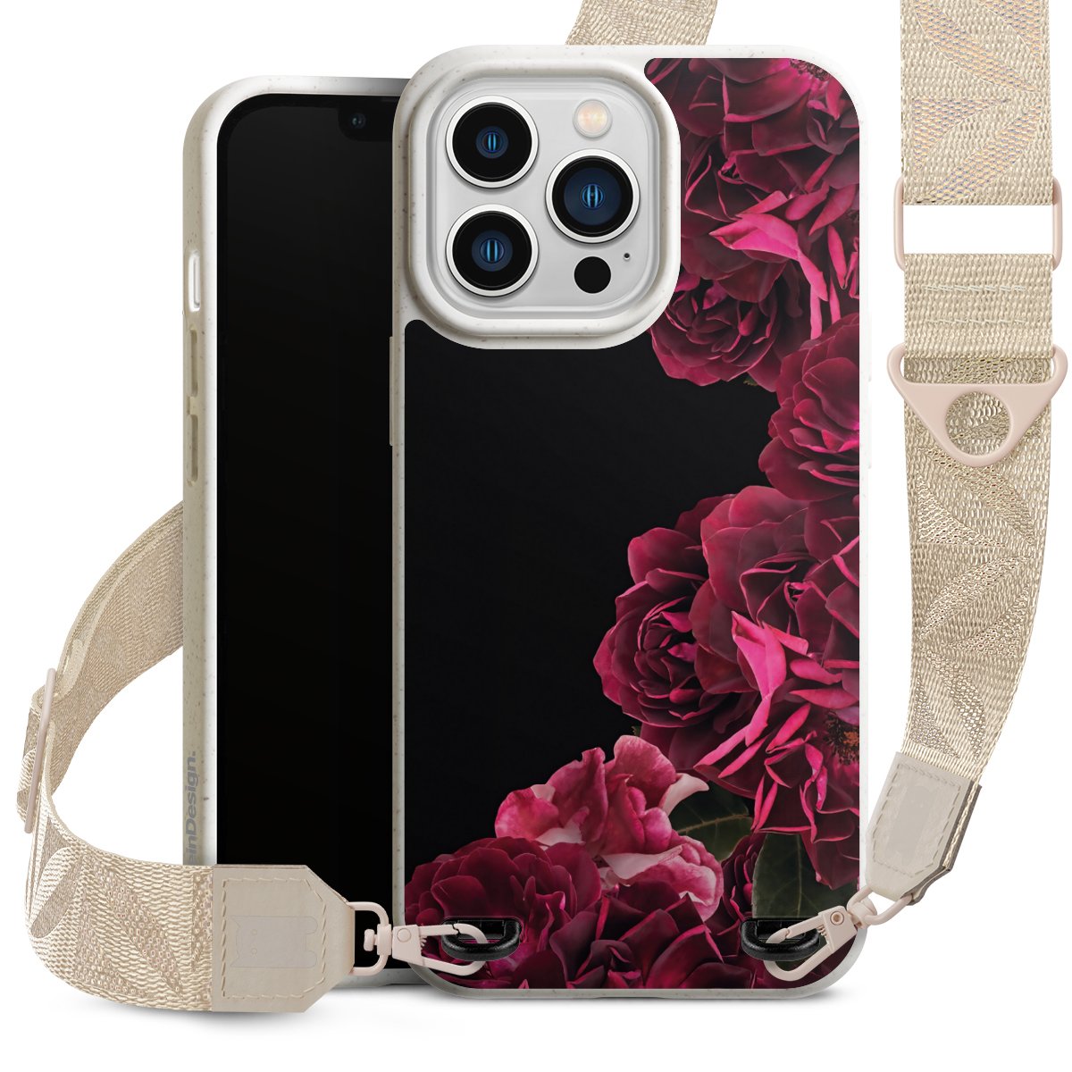 Rose vintage su nero