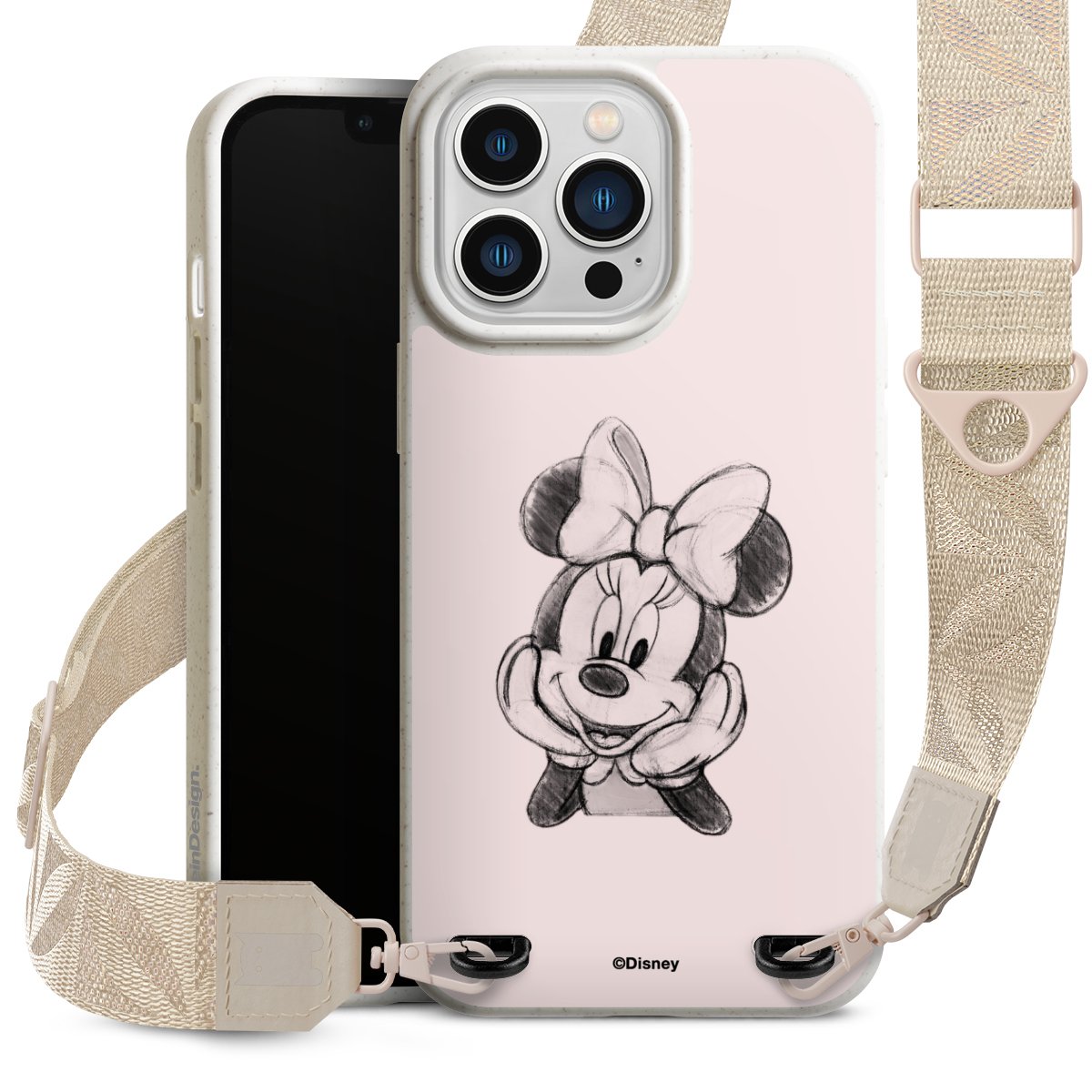 Minnie Posieren Sitzen