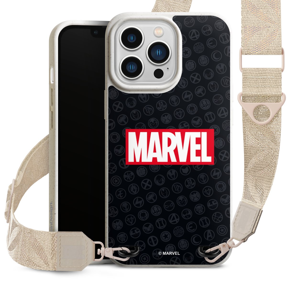 Marvel Logo Zwart Rood