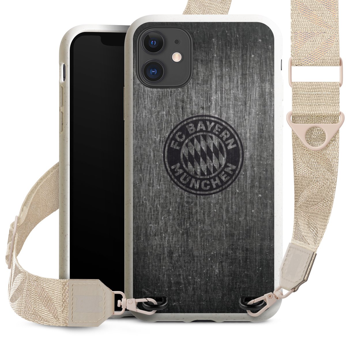 Metalllook FCB Logo einfarbig