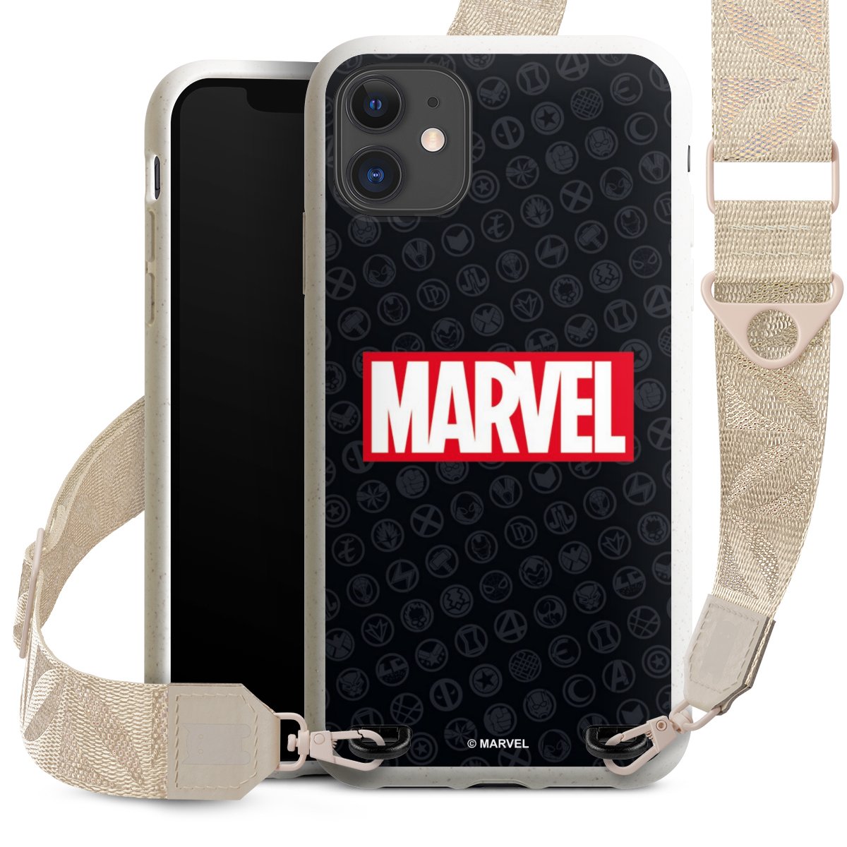 Marvel Logo Zwart Rood