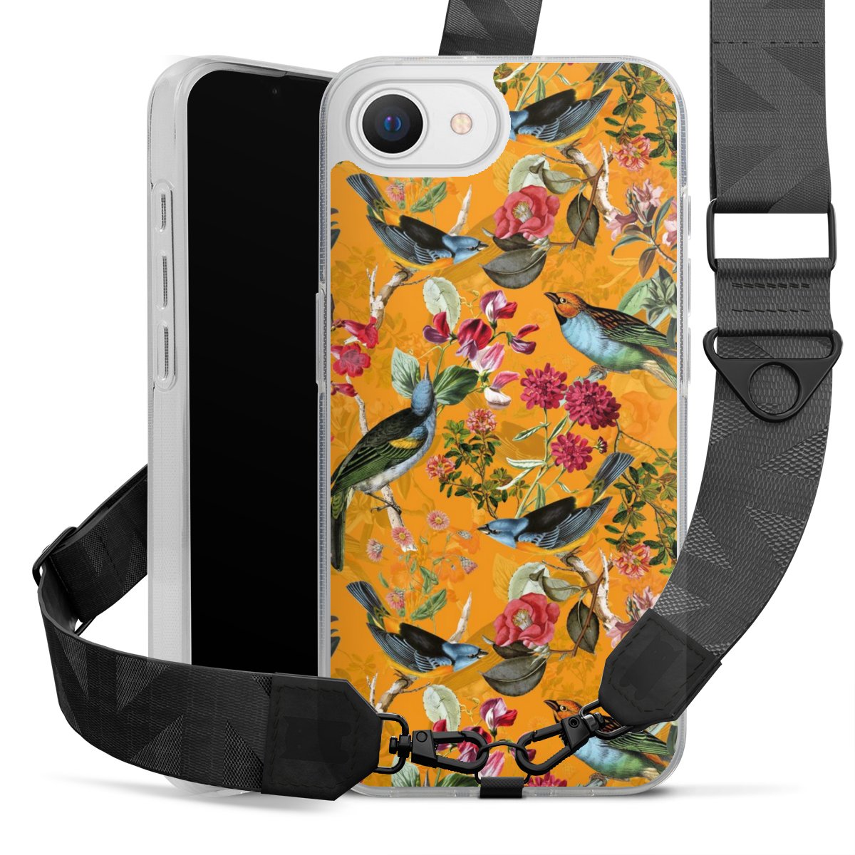 Vogels Bloemen Behang