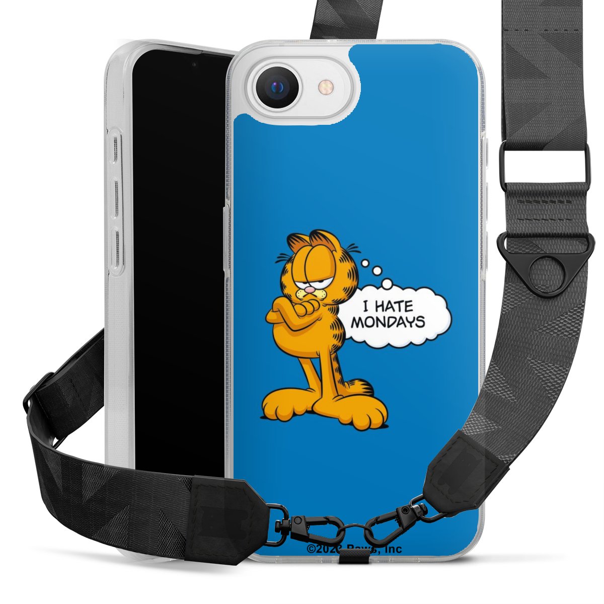 Garfield Ik haat maandagen blauw