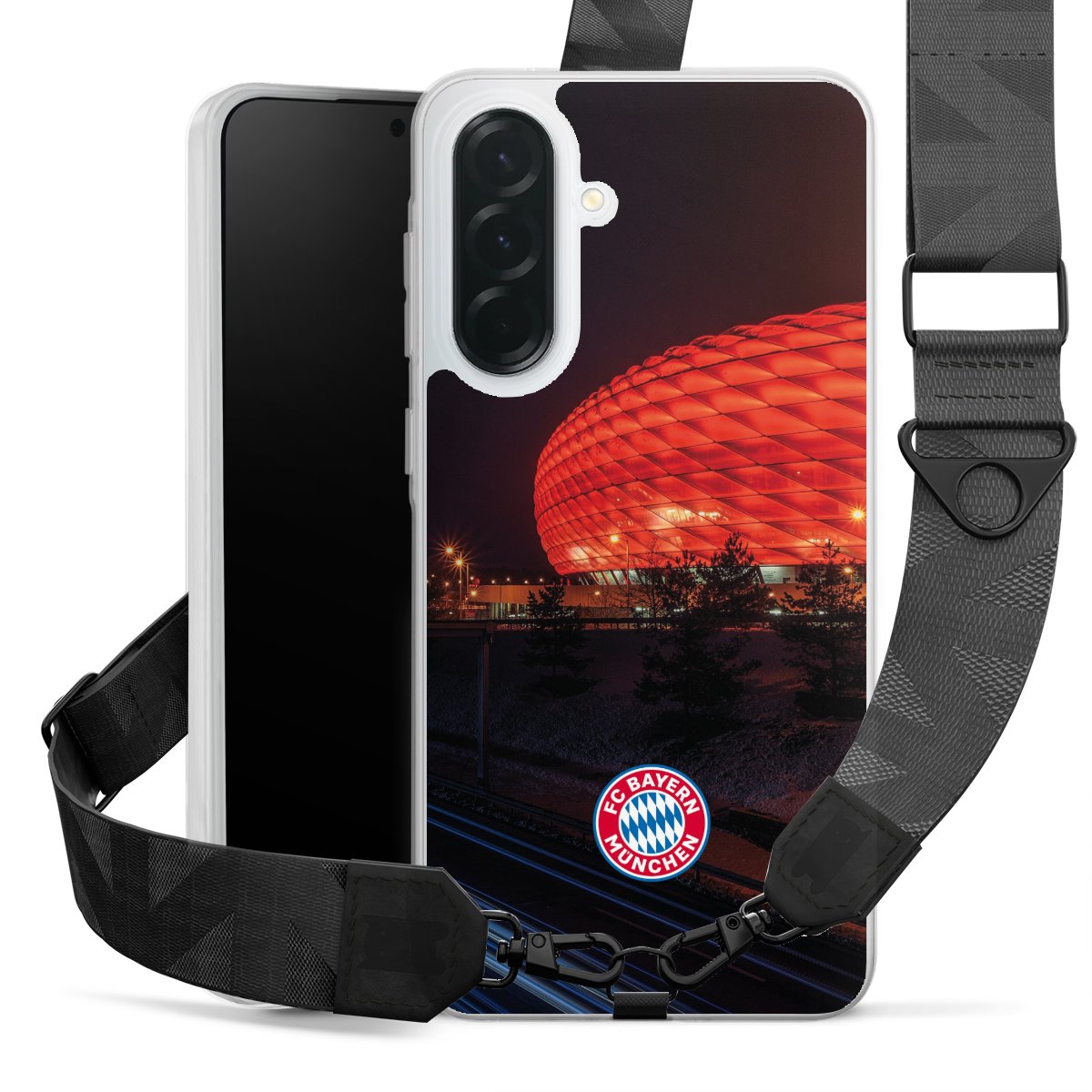 Allianz Arena bei Nacht FCB