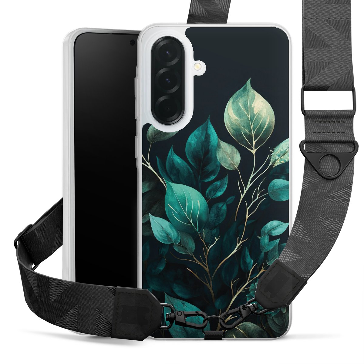 Eukalyptus dunkler Hintergrund
