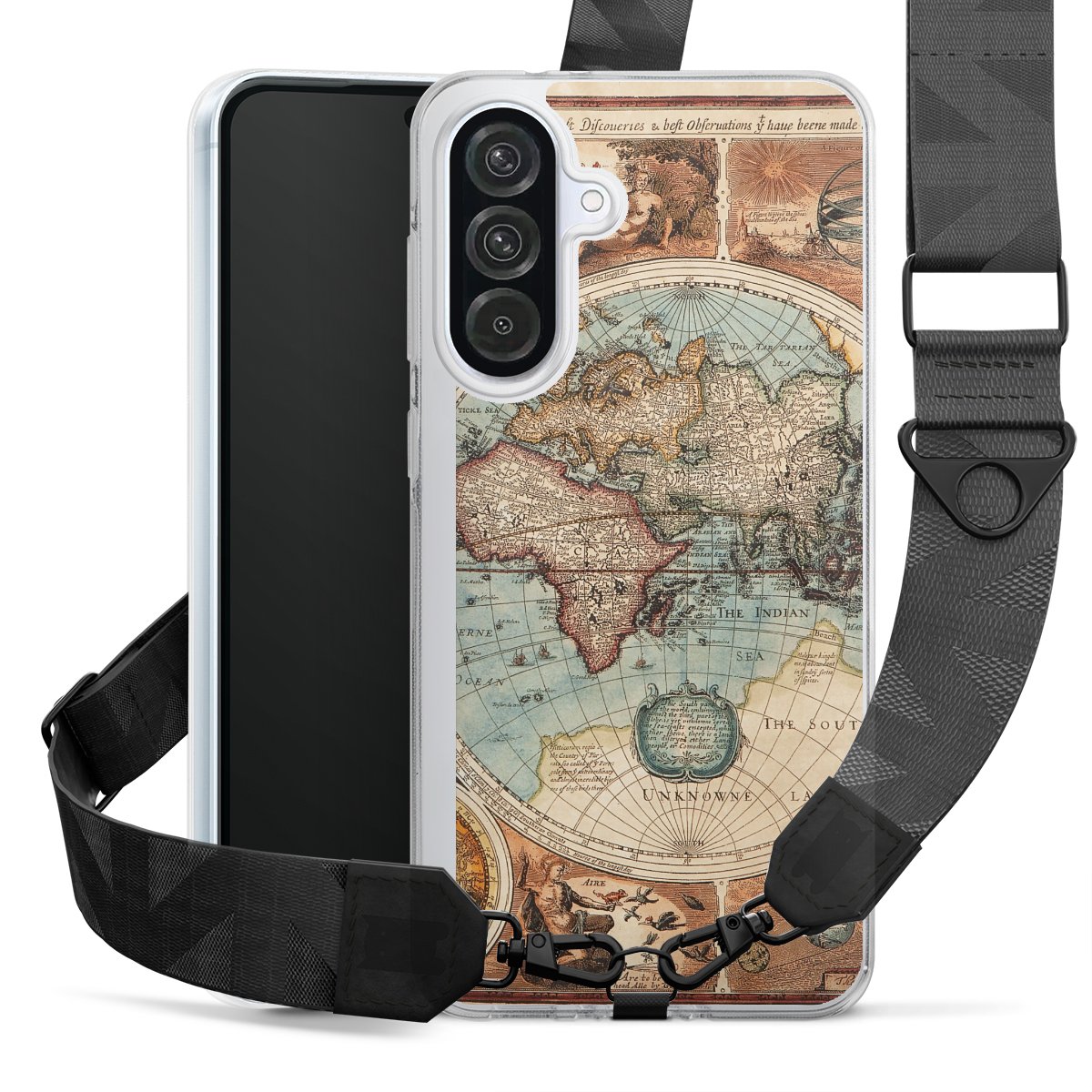 Mappa del mondo vintage