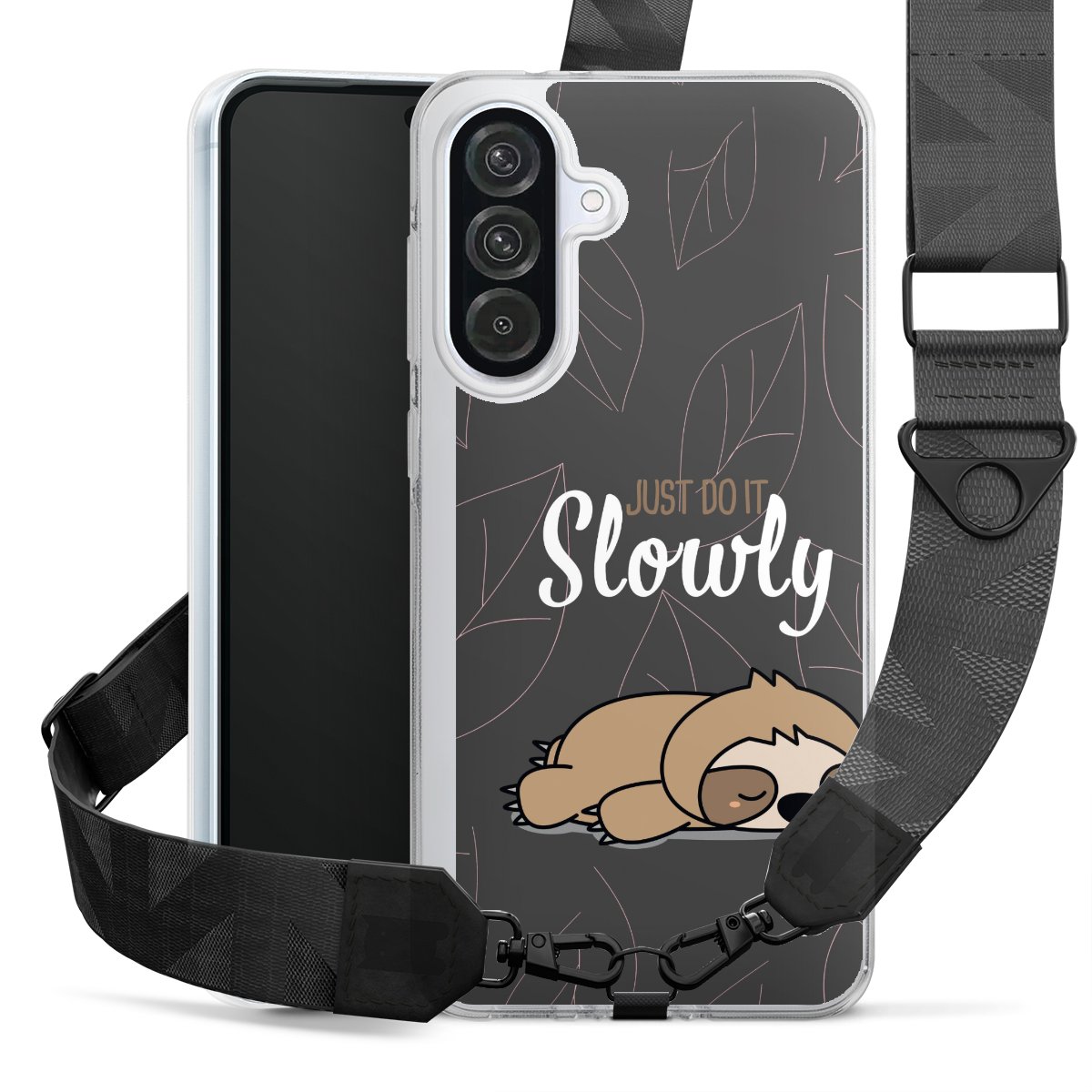 Just Do It Slowly Sloth Grey