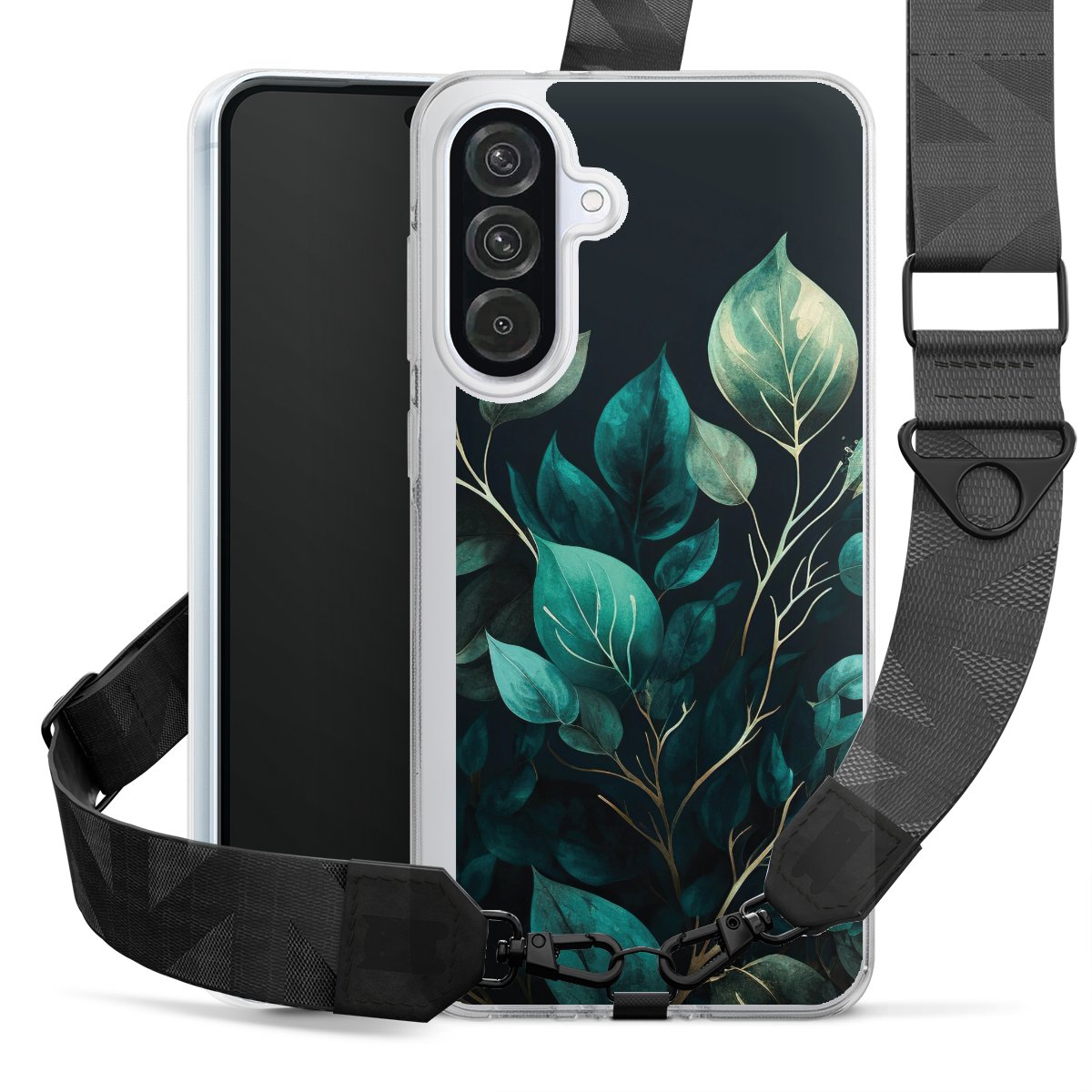 Eukalyptus dunkler Hintergrund