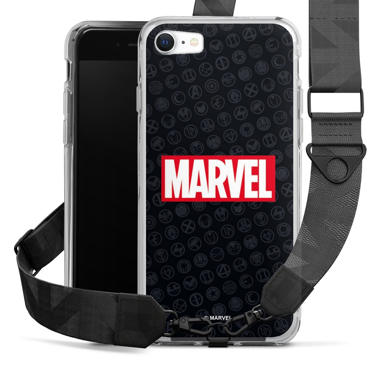 Marvel Logo Zwart Rood